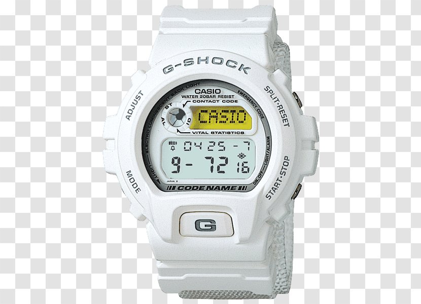 Watch G-Shock Casio Clock White - Strap Transparent PNG