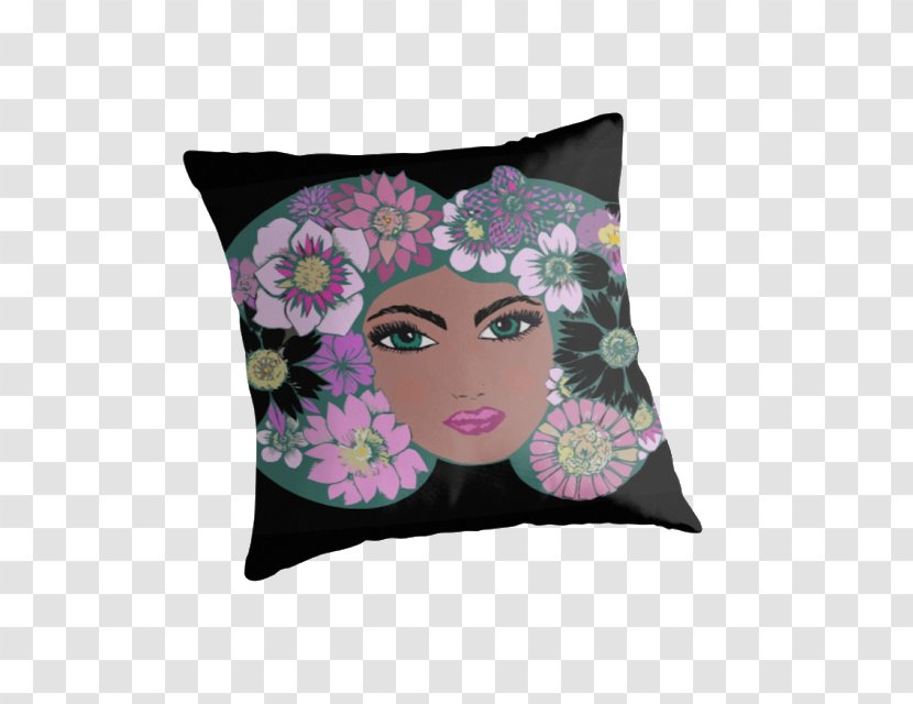 Throw Pillows Cushion Pink M Butterfly - Pillow Transparent PNG