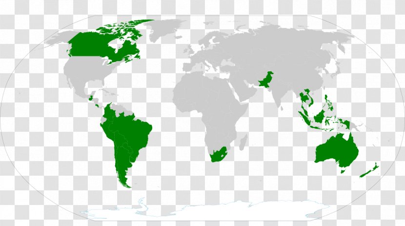 World Map Globe Blank - Trade Transparent PNG