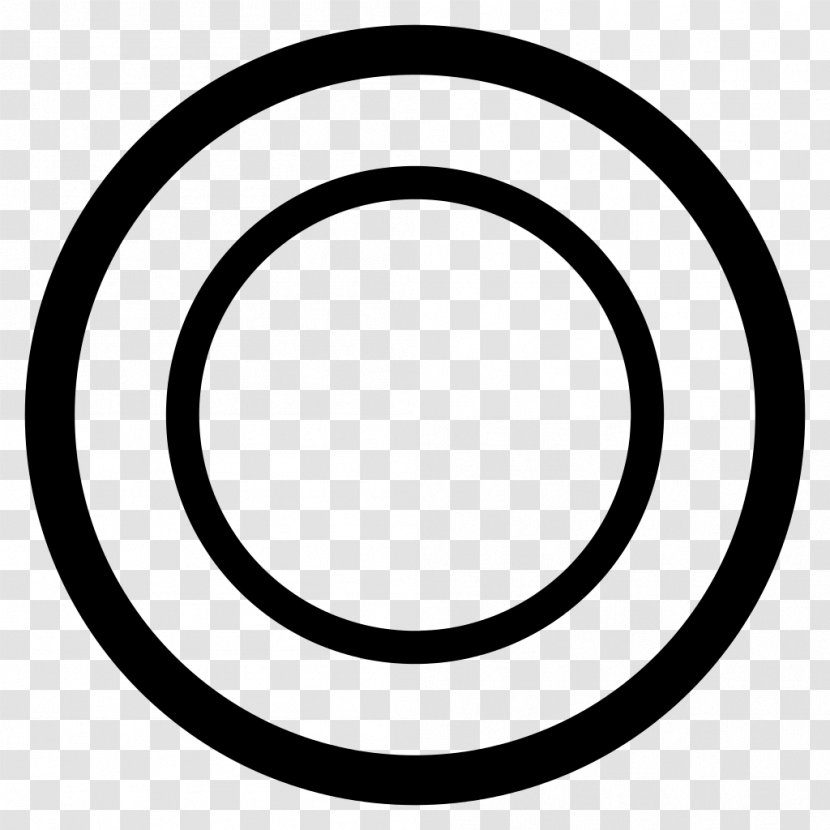 Circle White Clip Art - Black And Transparent PNG