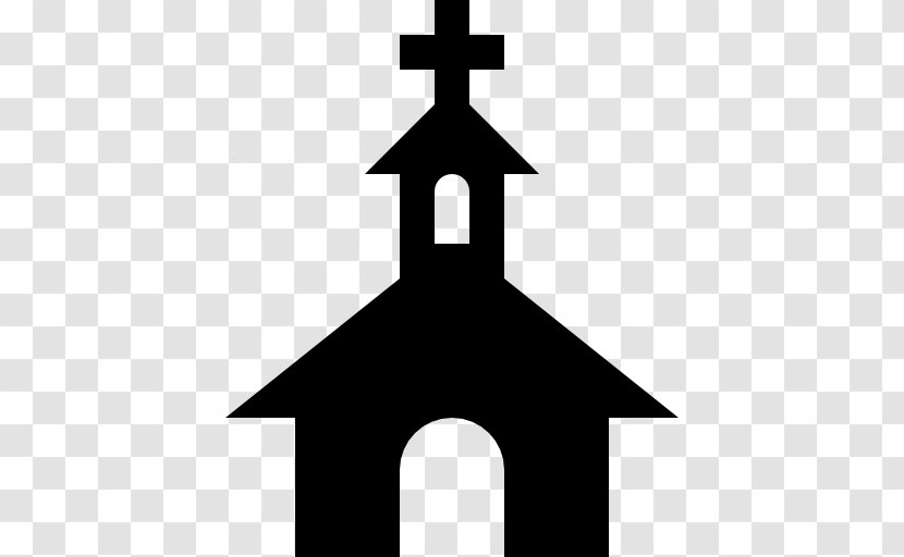 Christian Church - Free Methodist - Building Silhouette Transparent PNG