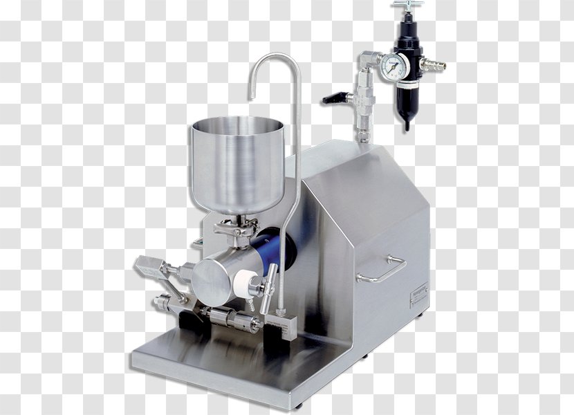 Homogenizer Laboratory Cell Disruption Pressure Homogenization - Pneumatics - Equipment Transparent PNG