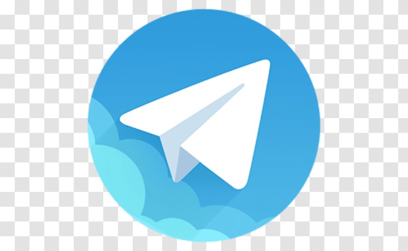 Telegram Android Download - Blue Transparent PNG