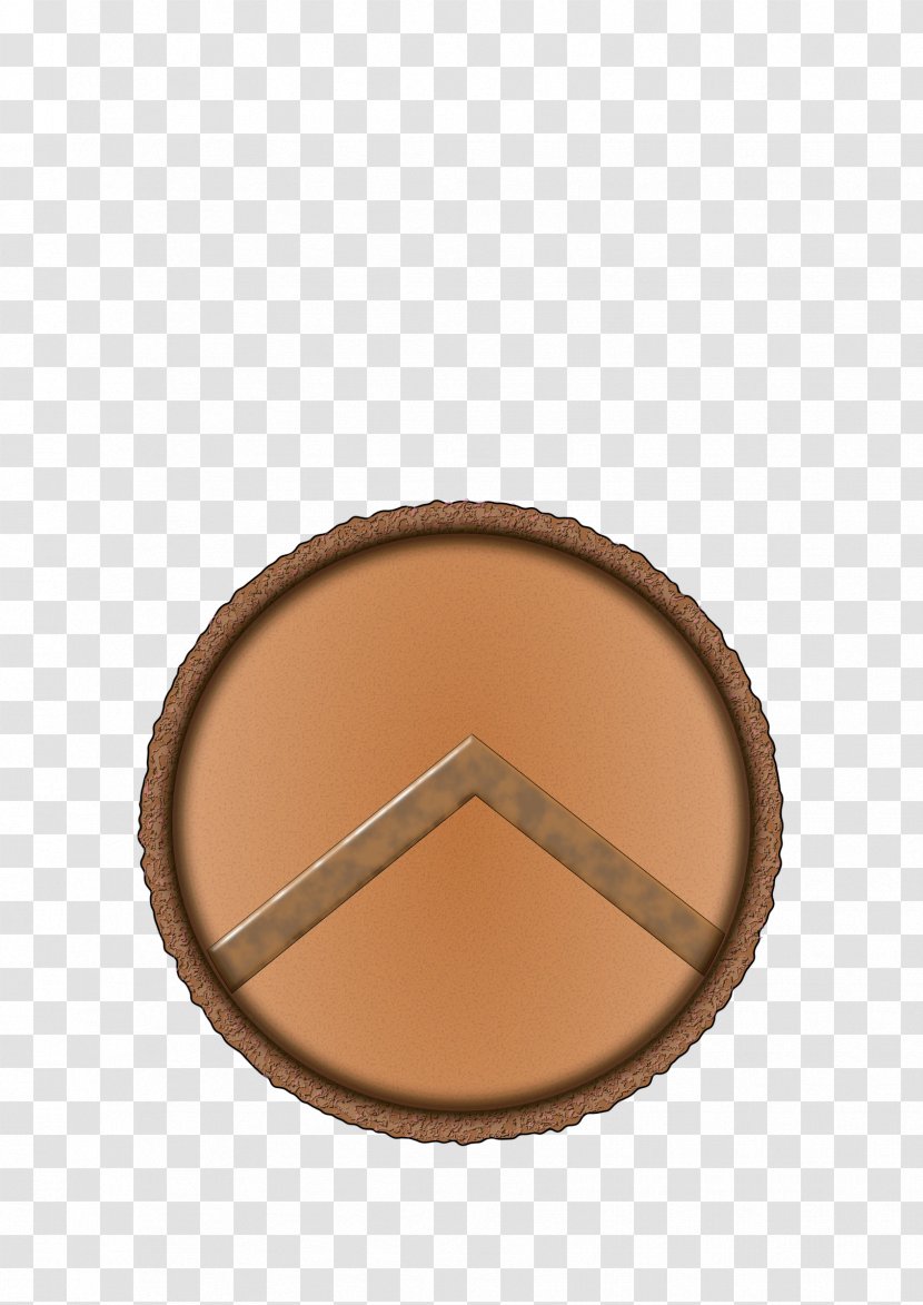 Pueblo Brown Beige - Shield Transparent PNG