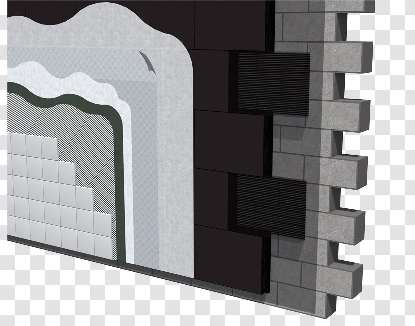 Foam Glass Wall Aislante Térmico - Tile - Interior Transparent PNG