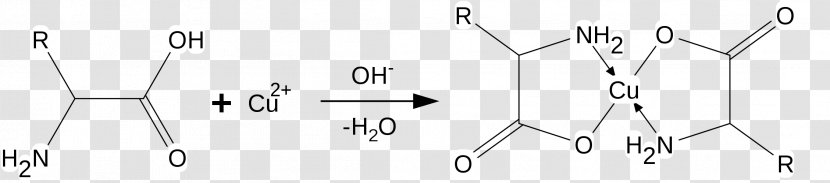 Fork White Angle Point - Silhouette - Amino Acid Transparent PNG