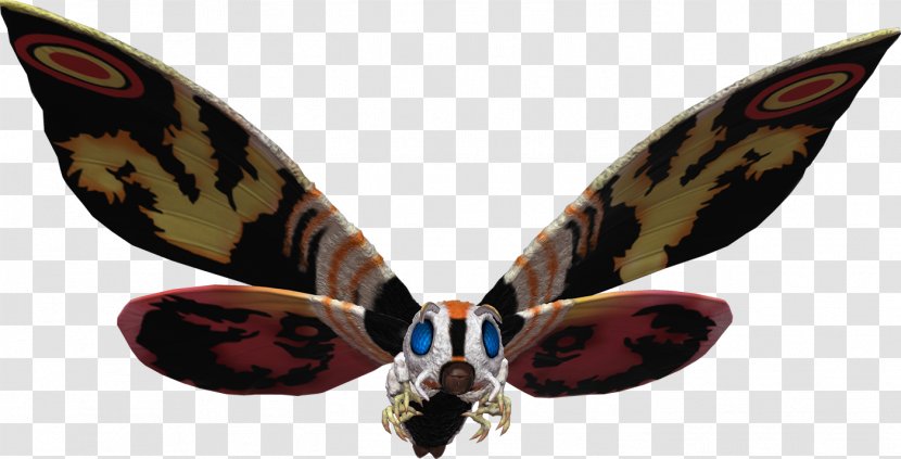 Mothra Godzilla PlayStation 4 King Ghidorah Gigan - Butterfly Transparent PNG