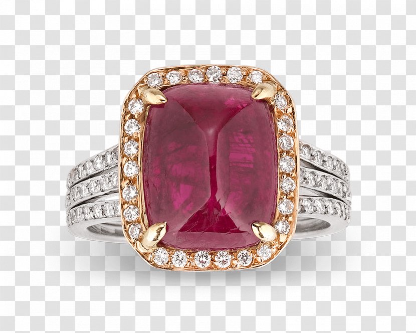 Jewellery Ruby Gemstone Ring Cabochon - Bling - Cobochon Jewelry Transparent PNG