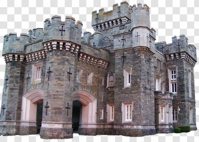 Wray Castle House Plan Gothic Architecture - Facade - Europe Ancient Transparent PNG