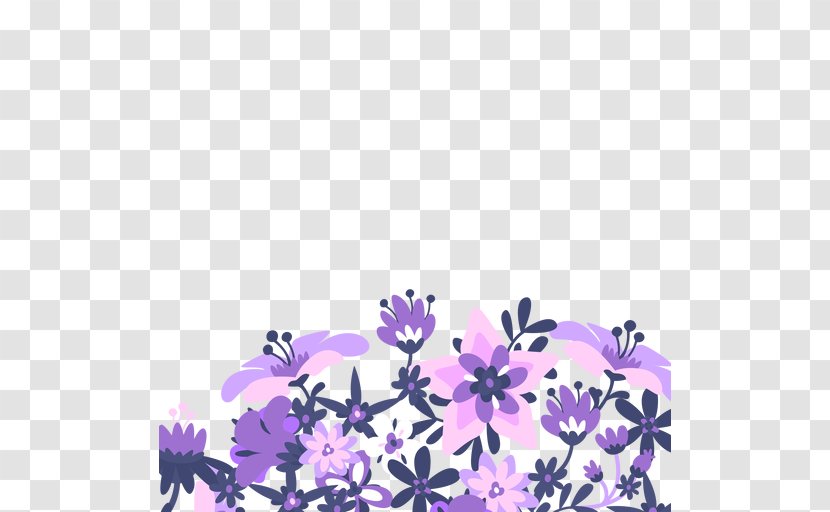 Flower Lavender Purple Desktop Wallpaper Transparent PNG