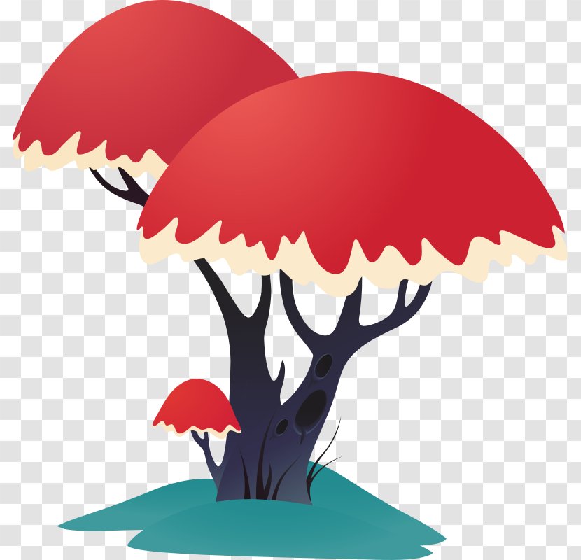 Clip Art Image Openclipart Tree - Cartoon Trees Transparent PNG