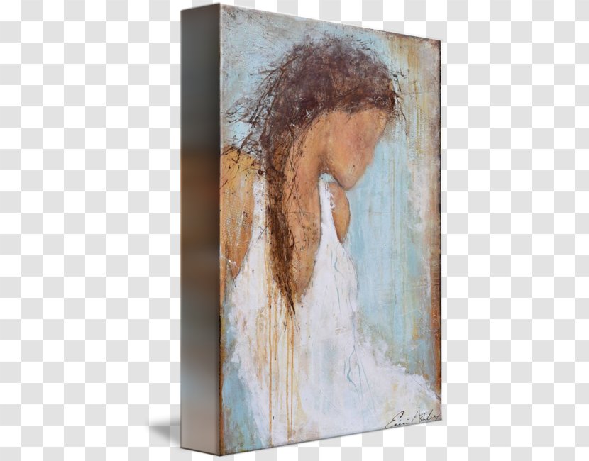 Watercolor Painting Modern Art Canvas Gallery Wrap Picture Frames - Printmaking - Sea Breeze Transparent PNG
