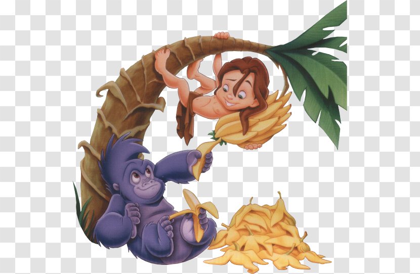 The Jungle Book Tarzan Mickey Mouse Minnie Daisy Duck - Fictional Character Transparent PNG