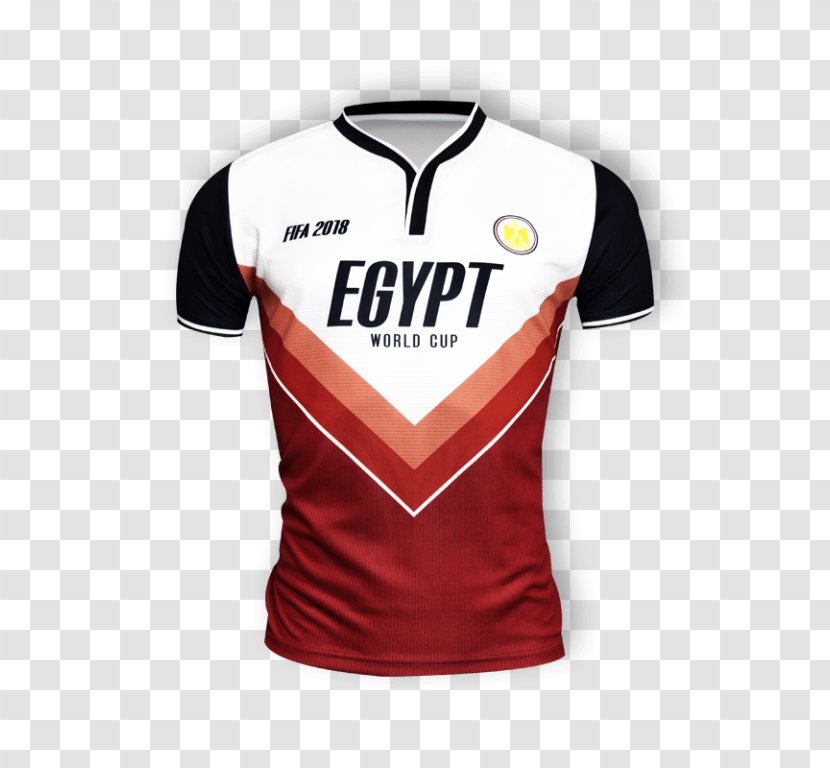 Jersey 2018 World Cup T-shirt Egypt National Football Team - Kit - Tshirt Transparent PNG