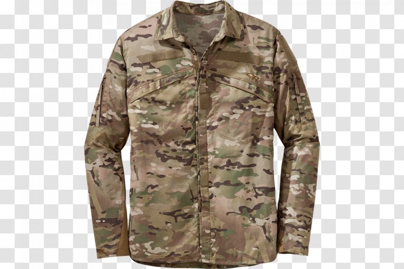 Military Camouflage Extended Cold Weather Clothing System Gore-Tex Transparent PNG