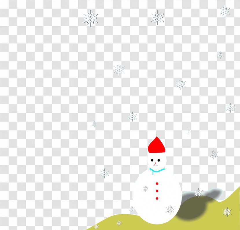 Snowman Snowflake Christmas - Triangle - Snow Transparent PNG