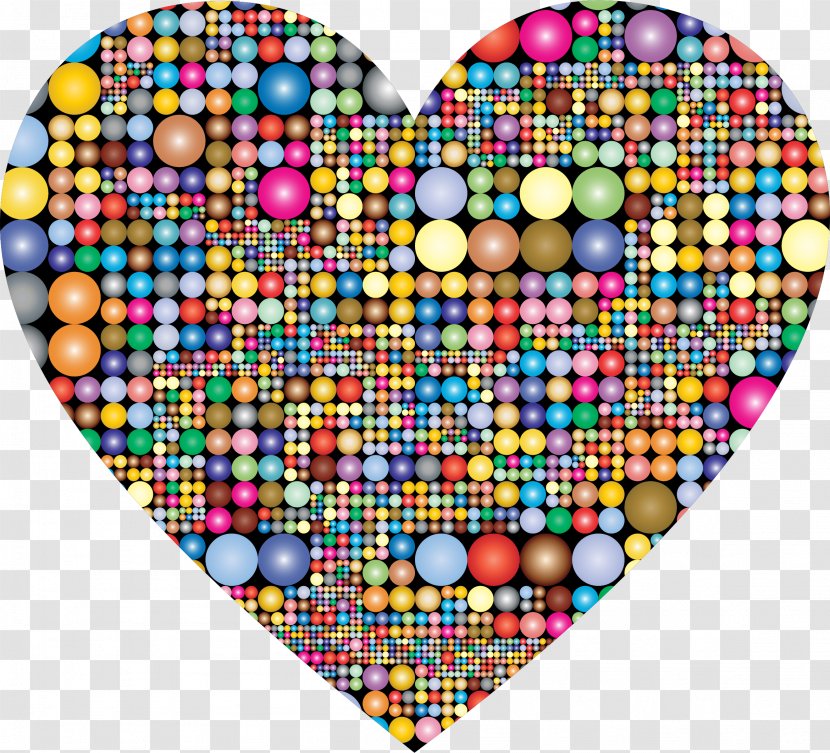 Circle Heart Line - Cartoon Transparent PNG