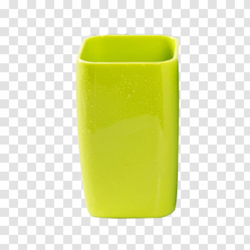Yellow Rectangle - Cup - Product Green Teeth Transparent PNG