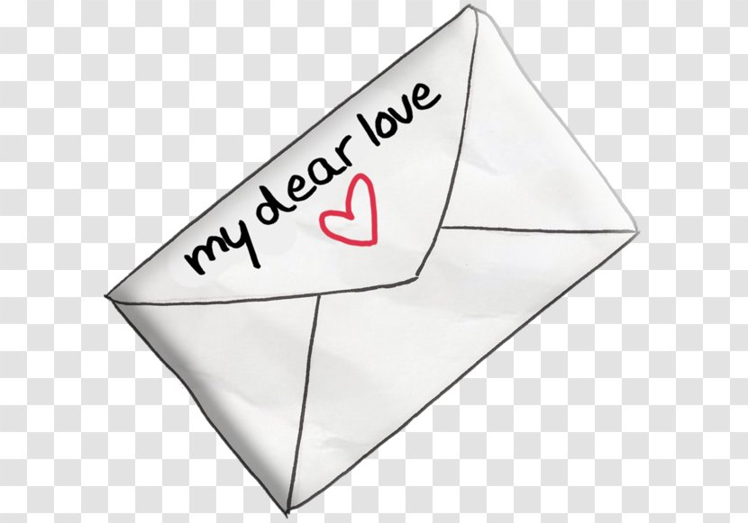 Paper Envelope Love Clip Art - Brand - Hand-painted Envelopes Transparent PNG