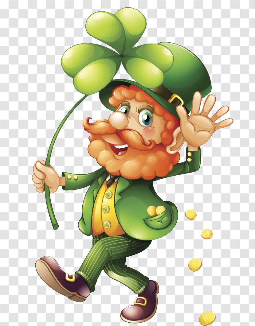 Saint Patrick's Day Leprechaun 17 March - Cartoon Transparent PNG