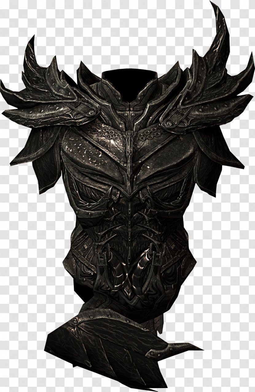 The Elder Scrolls V: Skyrim Oblivion II: Daggerfall III: Morrowind Armour - Sculpture Transparent PNG