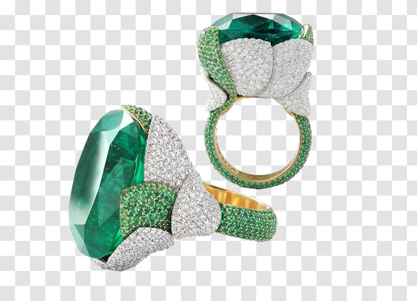 Jewellery Earring Emerald Charms & Pendants - Diamond Transparent PNG
