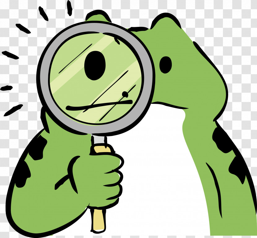 Frog Search Transparent PNG