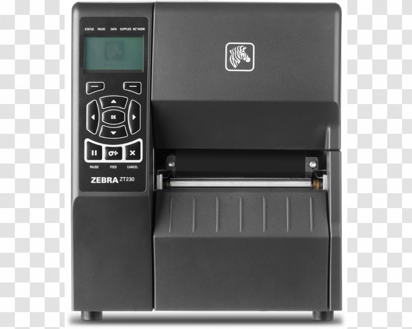 Zebra Technologies Label Printer Thermal-transfer Printing Dots Per Inch - Barcode Transparent PNG