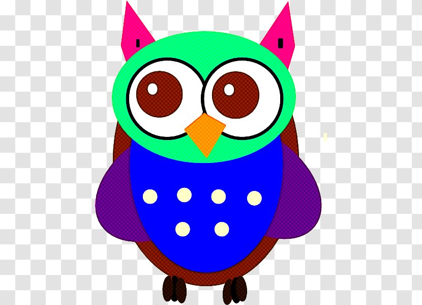 Owl Cartoon Bird Of Prey Transparent PNG