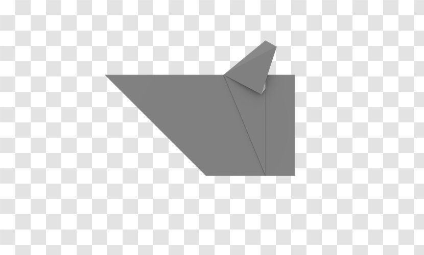 Paper Origami Пополам Rat English - Triangle - Dog Transparent PNG