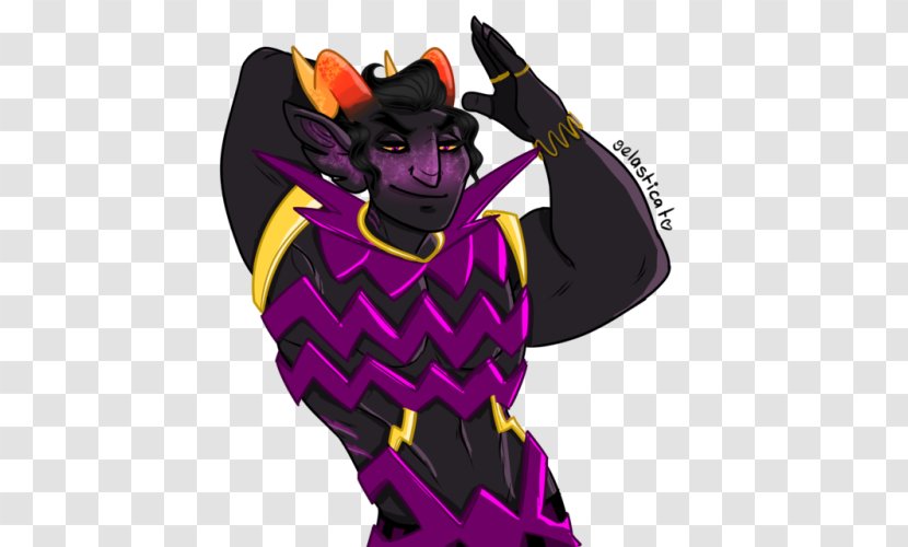 Legendary Creature Graphics Illustration Purple Costume - Meenah Peixes Tumblr Transparent PNG