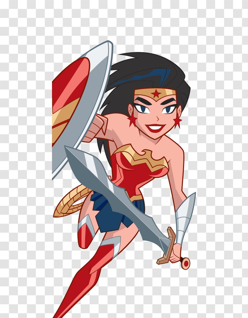 Wonder Woman Justice League Superhero Batman DC Comics - Flower - Heroes Transparent PNG