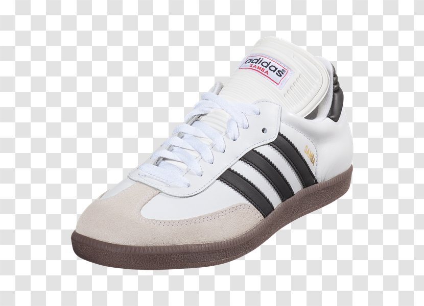 Adidas Samba Classic Indoor Soccer Shoe - Football Boot - White/Black Sports Shoes BootAdidas Transparent PNG