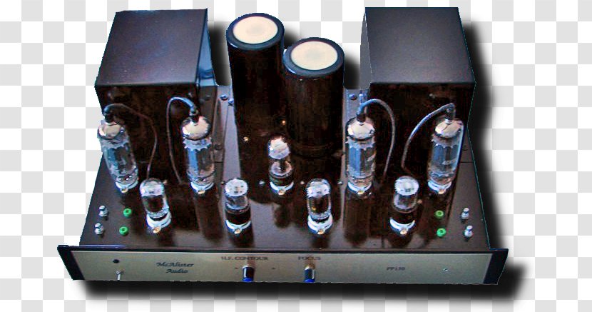 Audio Power Amplifier Valve High Fidelity - Bass Volume Transparent PNG