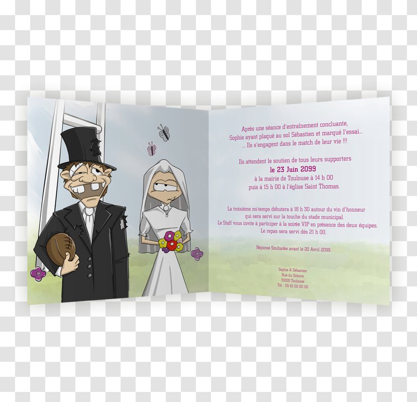 In Memoriam Card Marriage Humour Convite - Family - Faire Transparent PNG