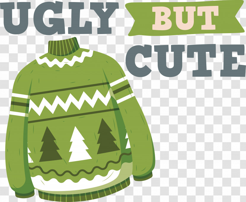 Ugly Sweater Cute Sweater Ugly Sweater Party Winter Christmas Transparent PNG