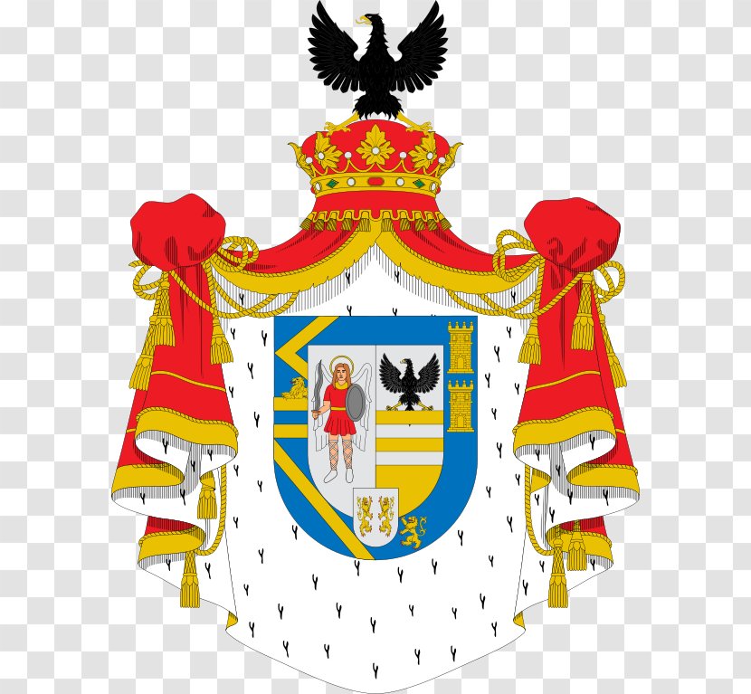 Osuna Condado De Monterrei Ducado Prim Image Coat Of Arms - Recreation Transparent PNG