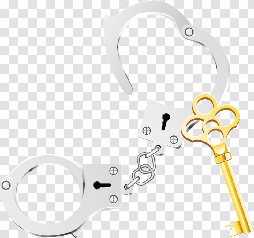 Handcuffs Download - A Pair Of Transparent PNG