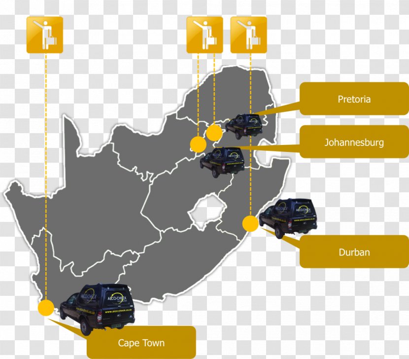 Flag Of South Africa Map Transparent PNG