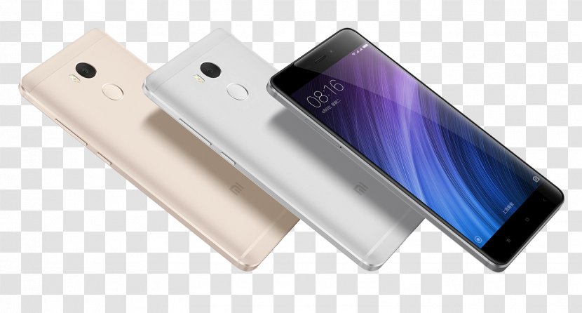Xiaomi Redmi Note 4 Android Marshmallow Smartphone - Central Processing Unit - Red Rice Phone Transparent PNG