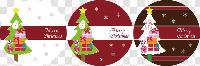 Paper Christmas Printing Label Compact Disc - Tree - Cd/dvd Transparent PNG