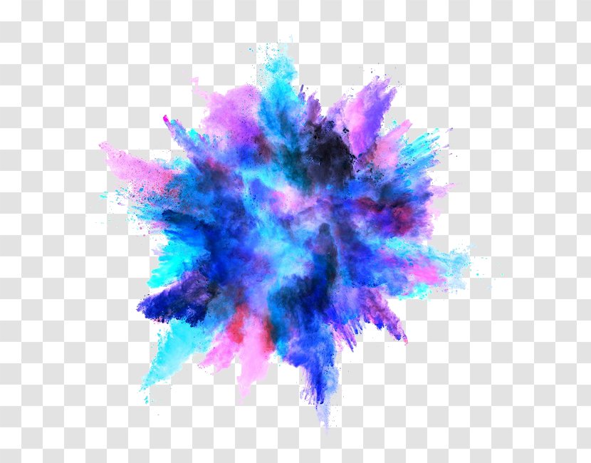 Color Explosion - Watercolor Transparent PNG