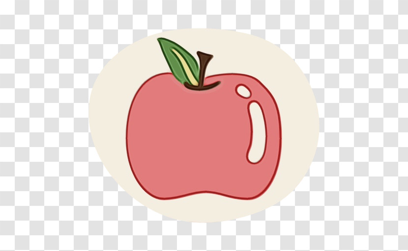 Cartoon Fruit Apple Apple Transparent PNG