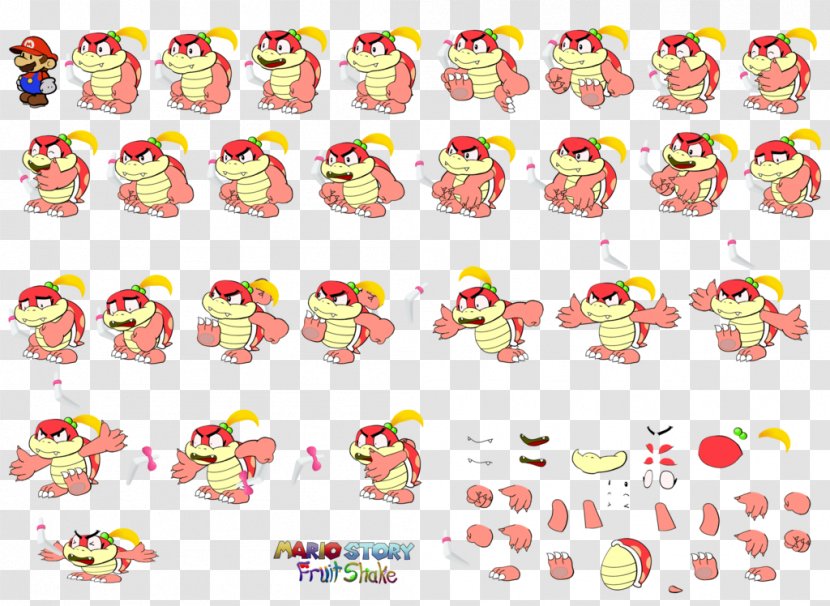 Paper Mario Internet Forum Emoticon DMZ - Dmz - Fruit Shakes Transparent PNG