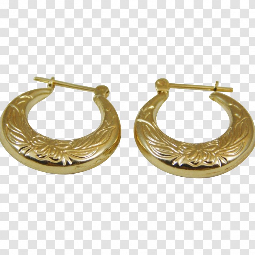 Earring Colored Gold Silver Body Jewellery - Earrings Transparent PNG