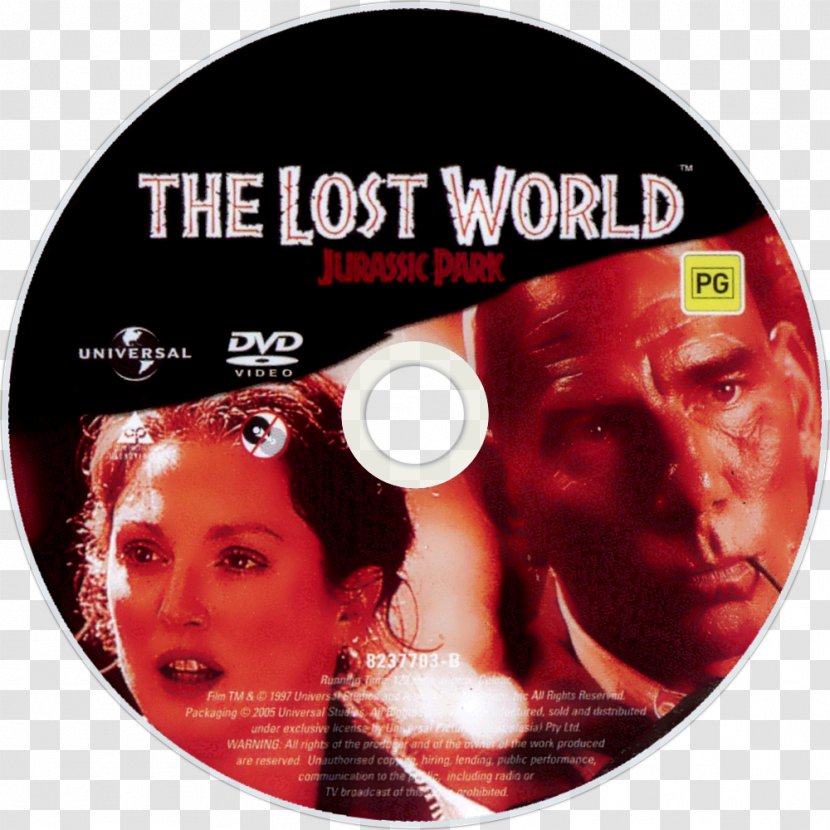 The Lost World: Jurassic Park DVD Blu-ray Disc - Fandom - Dvd Transparent PNG