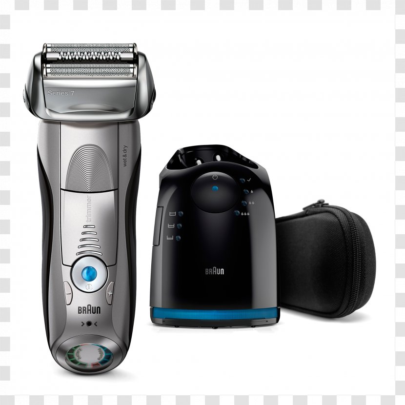 Electric Razors & Hair Trimmers 7898CC Braun Series 7 Wet Dry Shaver 7899cc Shaving - 9 9095 - Razor Transparent PNG
