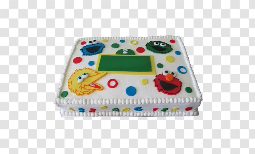 Sheet Cake Birthday Cupcake Bakery Elmo - Sugar Transparent PNG