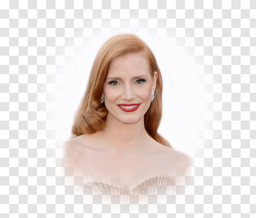 Academy Award For Best Makeup And Hairstyling Cosmetics Make-up Artist Hairstyle Hair Coloring - Cartoon - Jessica Chastain Transparent PNG