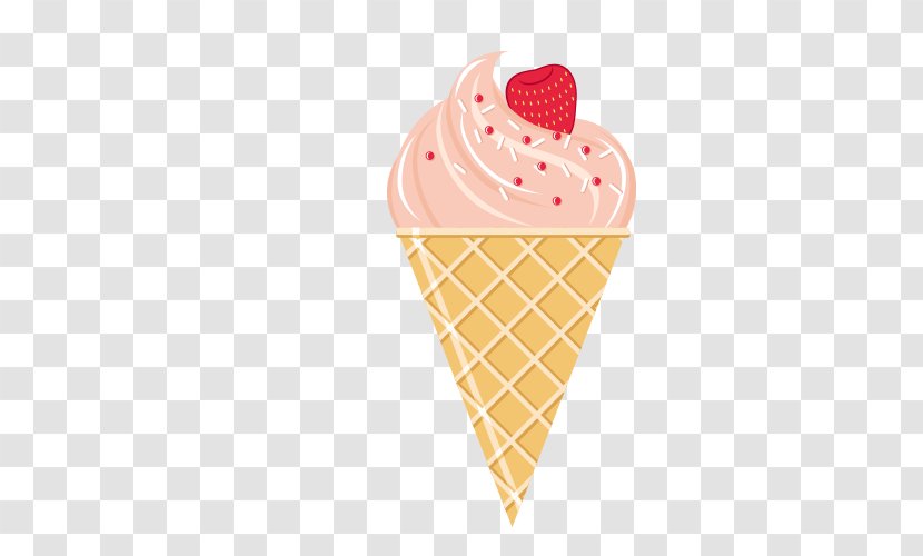 Ice Cream Cone Juice Pop Waffle - Frozen Yogurt Transparent PNG